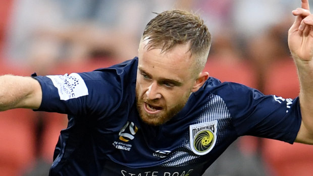 Target: Central Coast Mariners winger Connor Pain is being eyed by Western United.