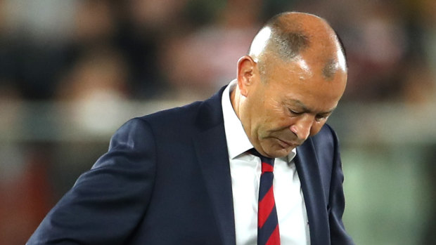 The Rugby World Cup final was a game to forget for England coach Eddie Jones.