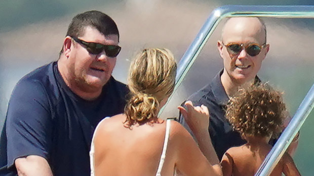From his yacht in the Mediterranean, James Packer has been making waves