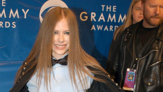 Avril Lavigne, the woman behind 'Sk8er Boi'.