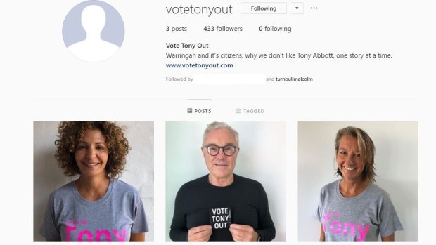 Malcolm Turnbull follows the account, along with wife Lucy and son Alex. 