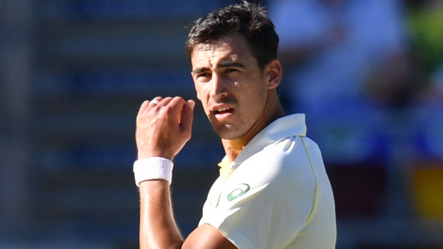 Injury blow: Mitchell Starc's roller-coaster season has continued.