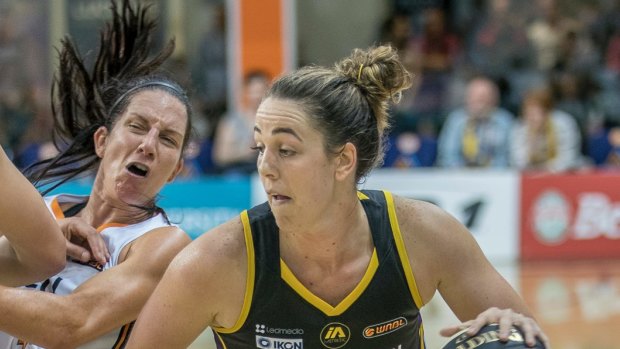 Boomers captain Jenna O'Hea wants to help people at risk of suicide. Picture: Mick Connolly