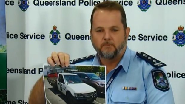 Police are appealing for anyone who may have seen a a similar vehicle to the one Detective acting inspector Kev Goan is holding up.