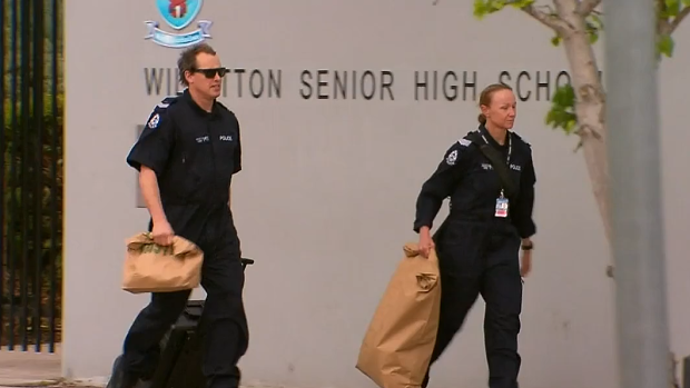 The incident occurred at Willetton Senior High School on November 1 last year.
