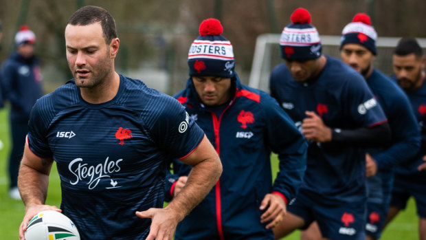 Star-studded: Boyd Cordner leads a roll call of big names with the Roosters.
