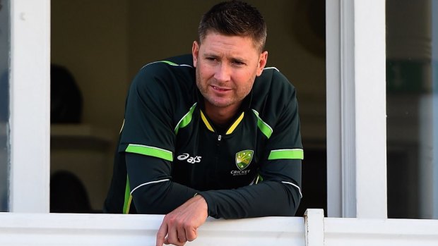 Michael Clarke was criticised for his endorsements of GlobalTech via Twitter.