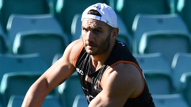 Tigers hooker trained without discomfort with his teammates on Wednesday.