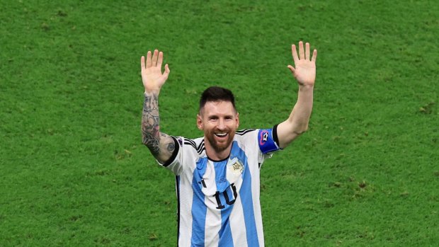 Lionel Messi of Argentina.