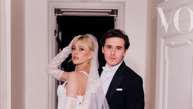 Heiress and actress Nicola Peltz (daughter of Nelson Peltz) and Brooklyn Beckham, the son of David and Victoria Beckham (aka Posh Spice).