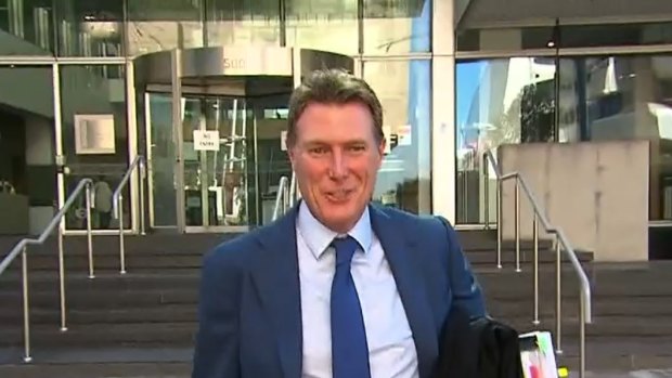 Christian Porter has returned to the law in Perth.