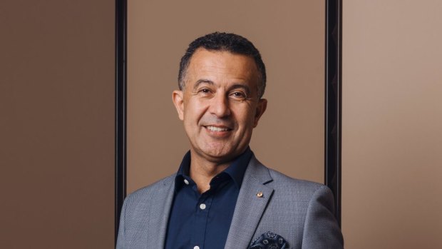 Former SBS boss Michael Ebeid said it was much more important to have diversity on screen than in back rooms.