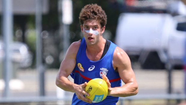 Loyal: Western Bulldog Tom Liberatore has re-committed to the club.