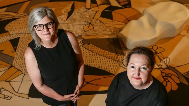 Sam Mostyn and Lisa Havilah in 2016, when they were in charge of Carriageworks.