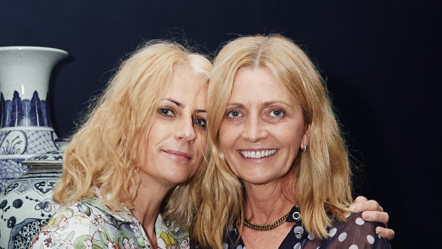 Fashion darlings Alison Veness and Simone Zimmermann in 2019.