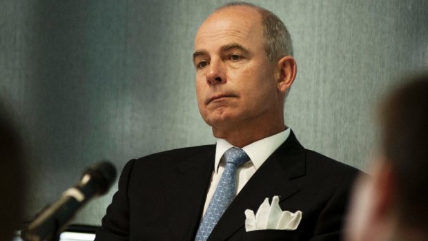 IOOF managing director Chris Kelaher was combative in the witness box at the royal commission.
