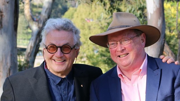 George Mannix (right) and George Miller.