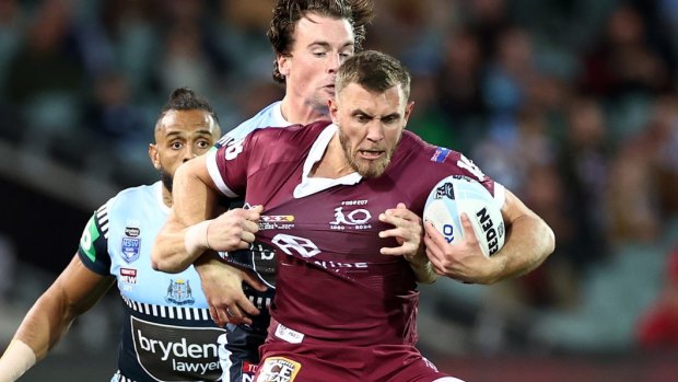 Kurt Capewell starred on his State of Origin debut.