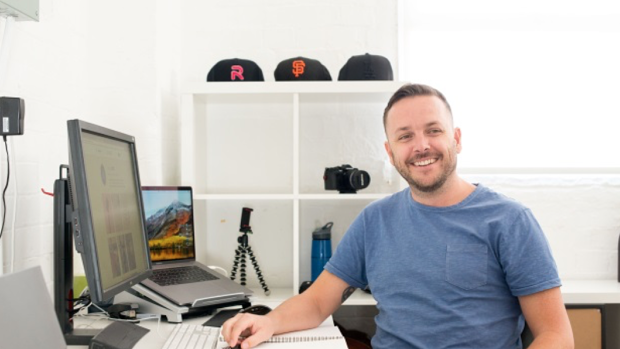 A passion for graphic design saw Todd enrol in a BA (Internet Communications) with Curtin University.