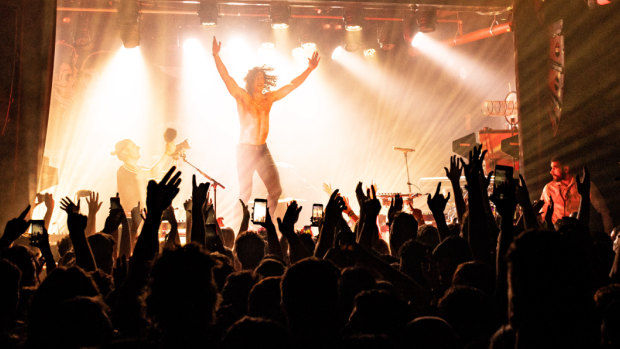 Lights, cameras, crowds! Peking Duk are enjoying a return to life on stage.