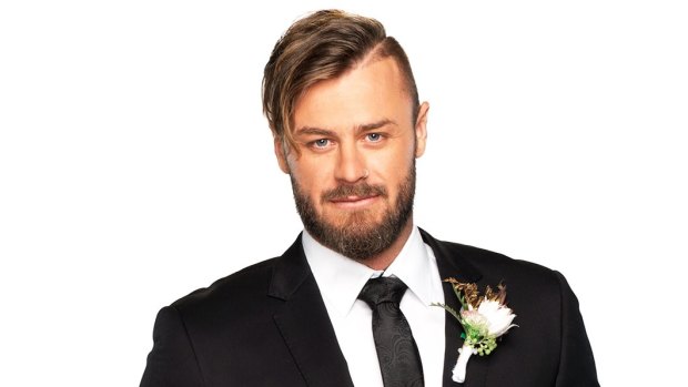 Married At First Sight participant Chris Jensen’s headshot for the 2021 reality TV series.