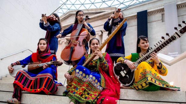 The Zohra Orchestra on their tour of the UK. 