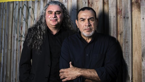 Artist Khaled Sabsabi (right) and curator Michael Dagostino were dropped as Australia’s entrant to the 2026 Venice Biennale.
