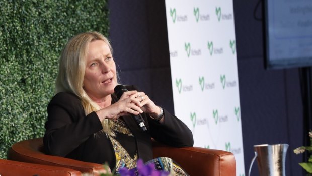 Professor Iris Bohnet, at VicHealth's equality symposium, says it is a hopeful sign for workplace gender equality that more young men are interested in flexible work arrangements.