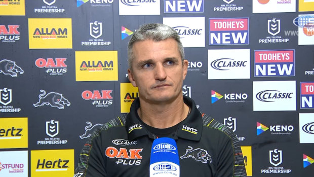 Ivan Cleary said his encounter with officials during Sunday's match are "no big deal".