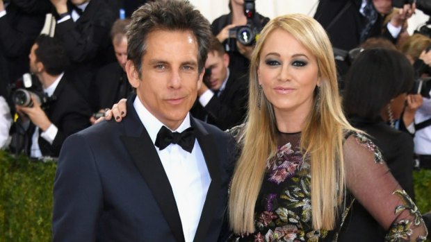 Ben Stiller and Christine Taylor, consciously uncoupled.
