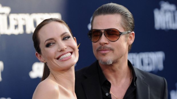 Friends in high places: Angelina Jolie and Brad Pitt have arranged to meet with Pope Francis at the Vatican. 