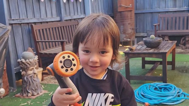 Three-year-old Jordan Dashwood died in the house fire in Werribee.