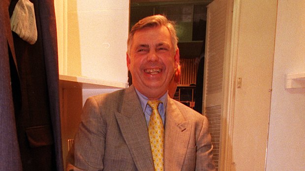 Tony Yeldham in his Double Bay shop in 1998.