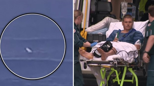 WA shark attack caught on film as surfer ‘rescued himself’ by swimming 600m
