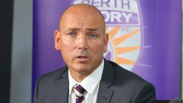 Investigation: Perth Glory CEO Jason Brewer's tenure is on shaky ground.