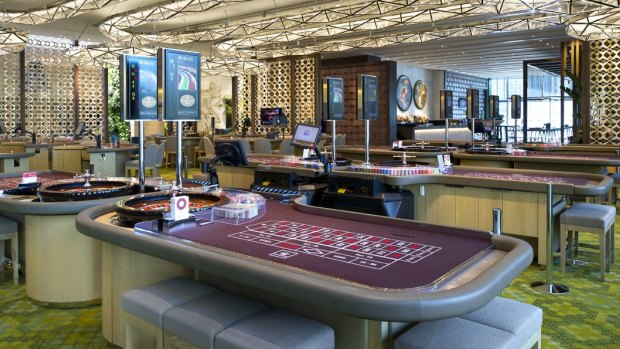 Crown's Mahogany Room, where gamblers can place $300,000 bets.