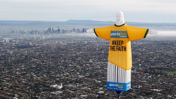 Jesus, can you credit the fury over that Christ balloon?