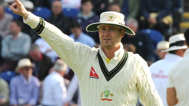 Australia captain Michael Clarke changed things up in the first session.