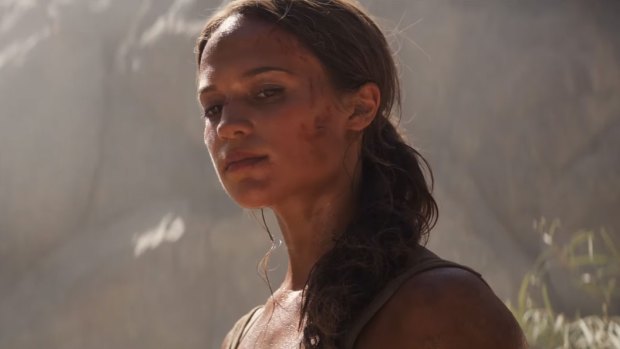 Oscar winner Alicia Vikander is Lara Croft in the new trailer for Tomb Raider.