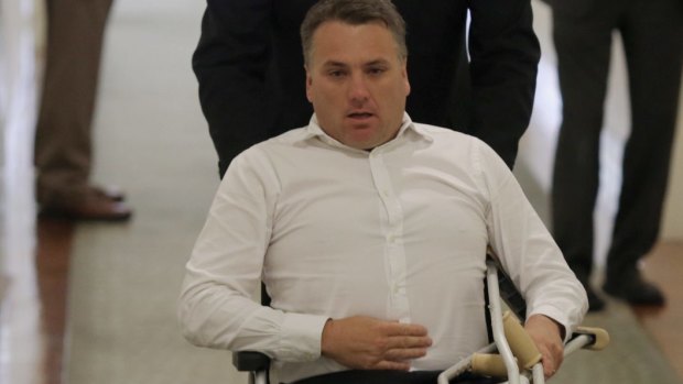 Scandal: Jamie Briggs.