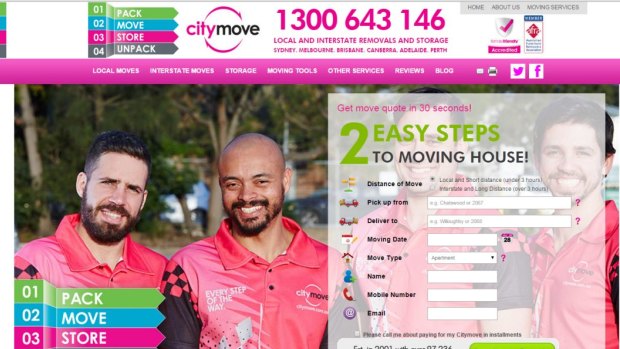 Citymove paid penalties after being issued with infringement notices by the ACCC.