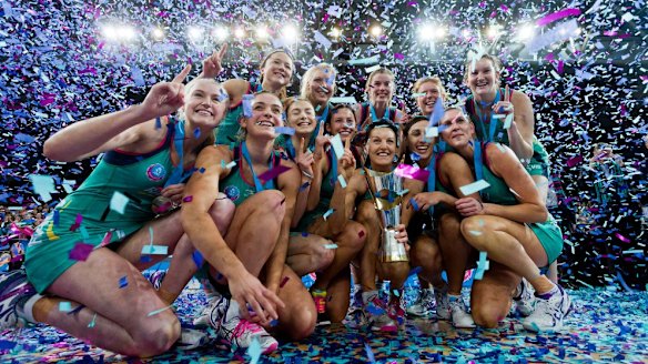 Last year's champions: The Vixens.