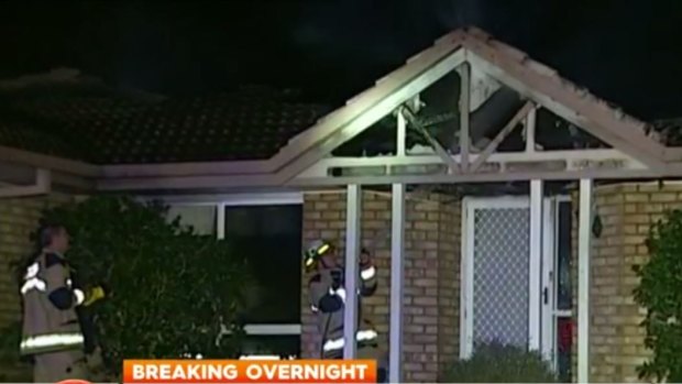 Firefighters put out a blaze at a Victoria Point home.
