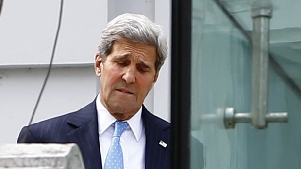 US Secretary of State John Kerry in Vienna for talks on the nuclear deal earlier this month.
