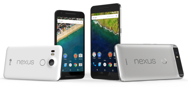 The LG Nexus 5X and Huawei Nexus 6P.