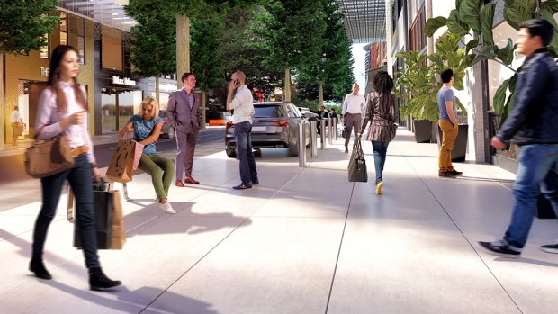 Brisbane City Council's planned Edward Street boulevard.