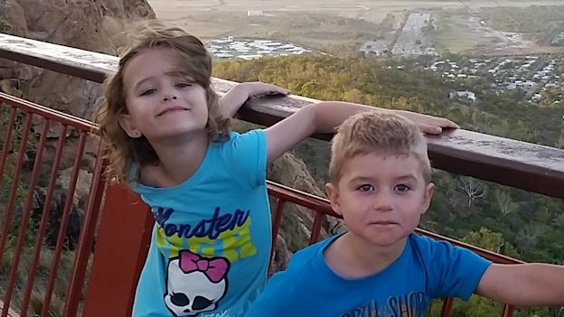 Nyobi and River Hinder were killed by their father at Mount Isa in 2015. 