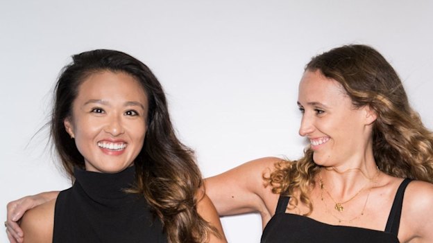 Vera Yan and Kati Santilli, founders of Nimble Activewear.