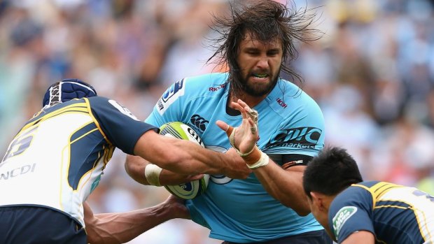 Jacques Potgieter of the Waratahs was fined $20,000 for the gay slur.