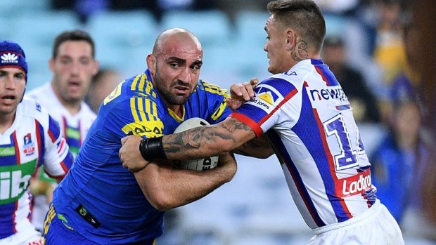 Ready for the rematch: Tim Mannah.